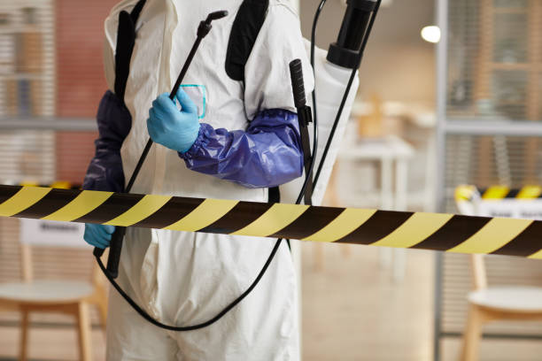 Professional Trauma Scene Cleanup technician working in Palmyra, MO